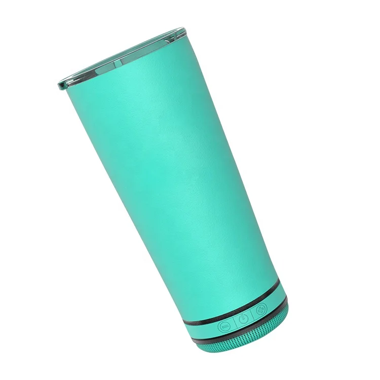 

Portable Blue tooth Water Bottle Waterproof MINI Speaker Double Wall Stainless