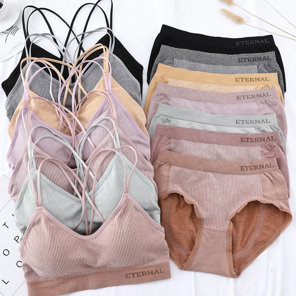 

wholesale Best-selling classic fashion comfortable and breathable plus size bra sets, Customized color