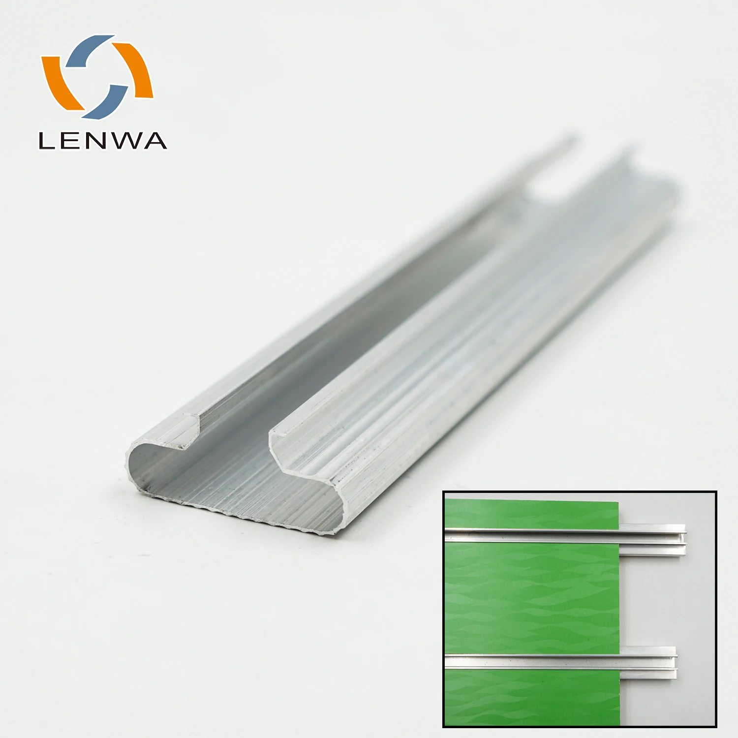 

LENWA ALuminum Factory New Arrival Powder Coated Black Garage Slatwall