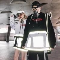 

2019 Hot Custom Men's Pullover Heavy Warm 3m Print Reflective Hoodie