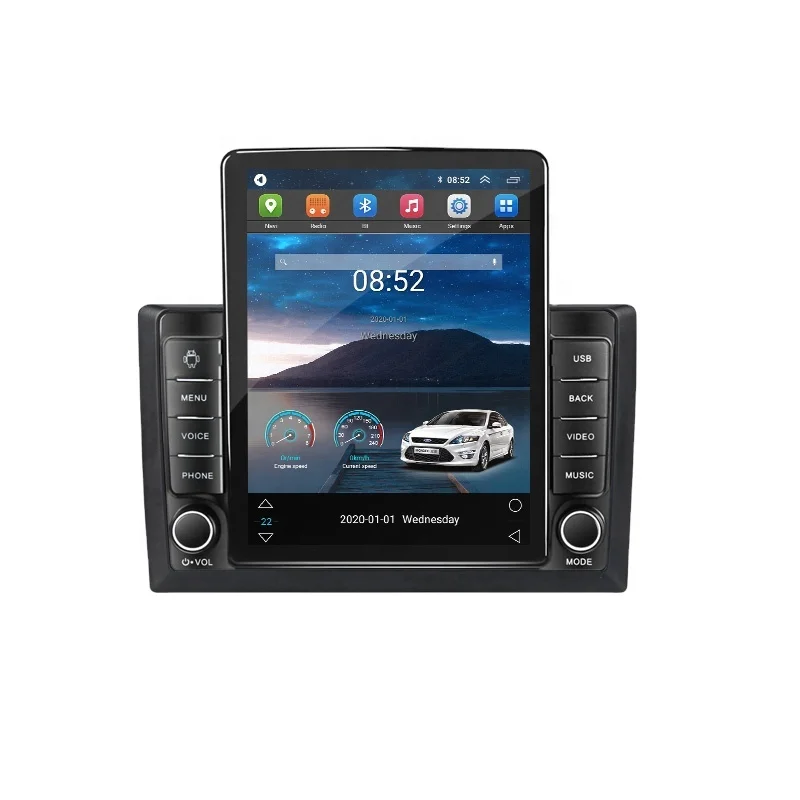 

MEKEDE 4+64gb Newest Android 8 Core 2.5D IPS DSP Car Video 2din Universal suit to all Model Universal 4G LTE Carplay Stereo