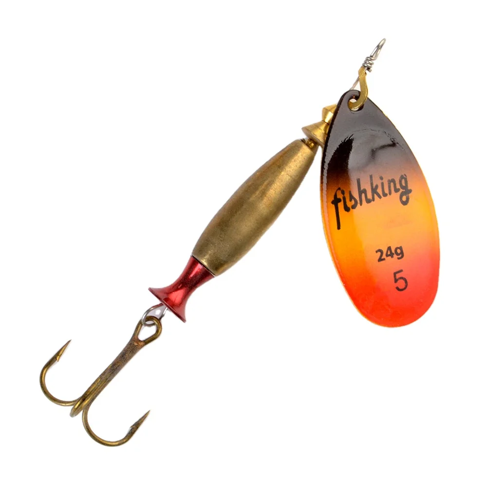 

Fishing Lures Spinner Baits Spoon Trout Metal Lure For Bass Salmon Catfish