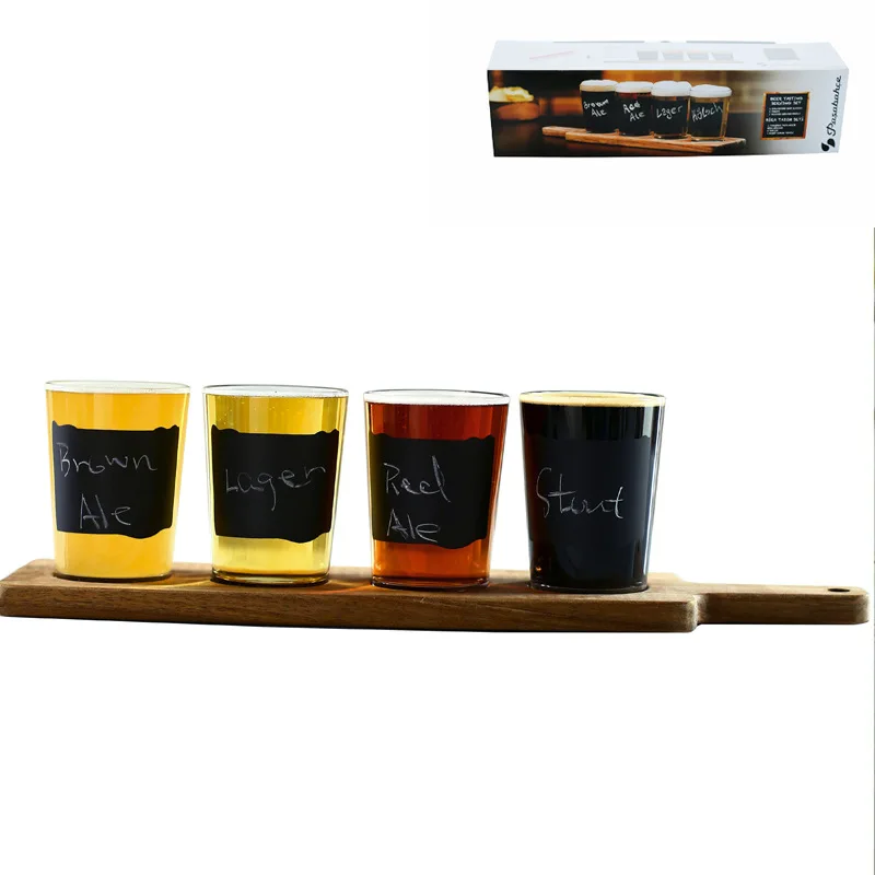 

2021 wholesale price special colorful juice double glass cup with Tray, Customized color