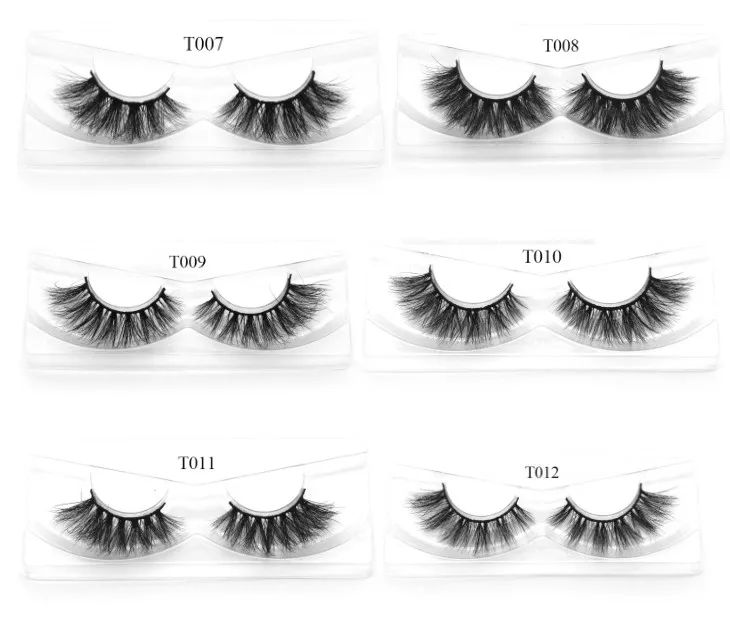 Lashes Natural Mink  25mm Black Cotton Oem 5D Full Strip Eyelash Customized 27mm Fur Long Band Style Sales