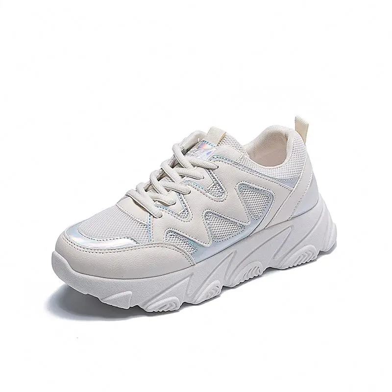 

New Arrival Light Breathable Mesh Upper Casual Women Sports Shoes Ladies Sneakers, Optional