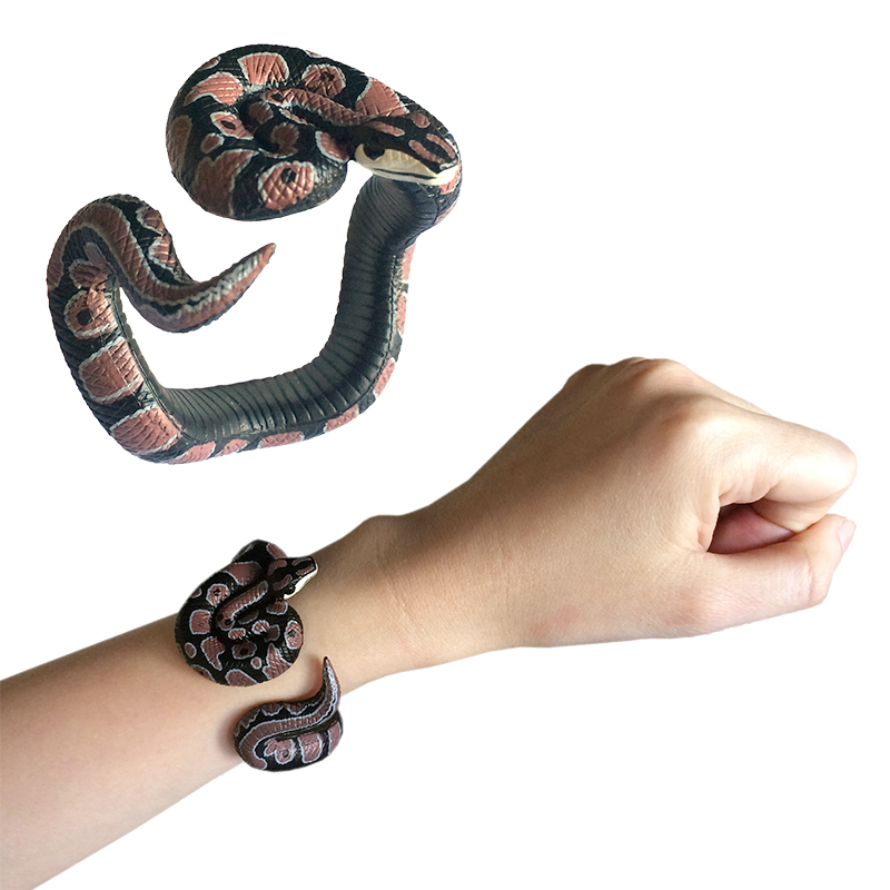 

Hot Selling Fashion Halloween Tricky Spoof PVC Simulation Snake Toy Halloween Gifts, Various