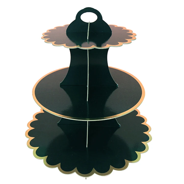 

3-Layer Cupcake Dessert Paper Stand Display Rack Birthday Wedding Party Supplies Event Party Cake Decorating Supplies