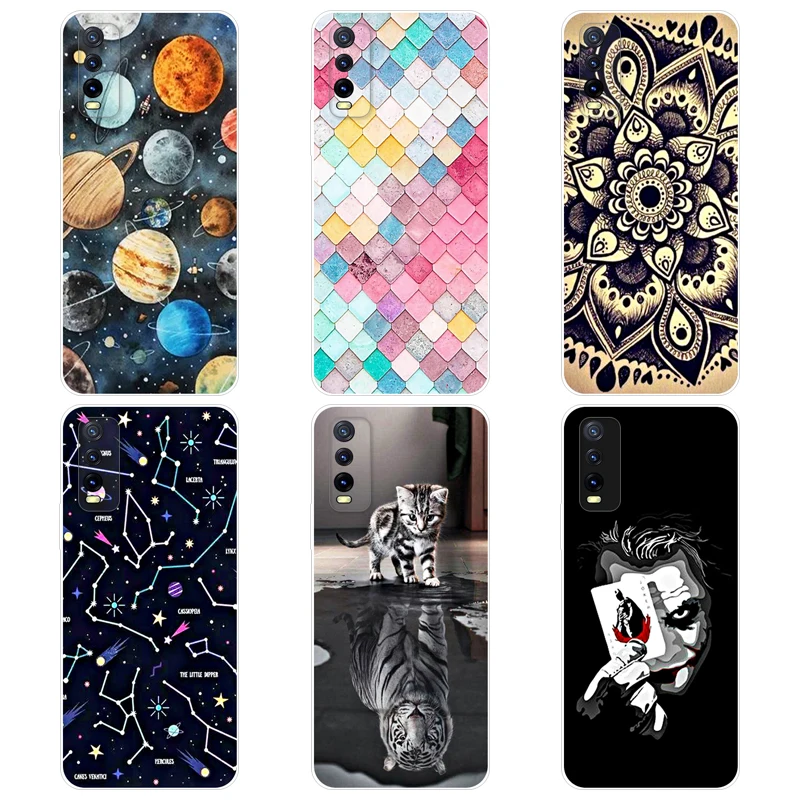 

3D Blank Sublimation Cell Mobile Phone Case Customized Cover For Vivo Y20A Y12S Y11S