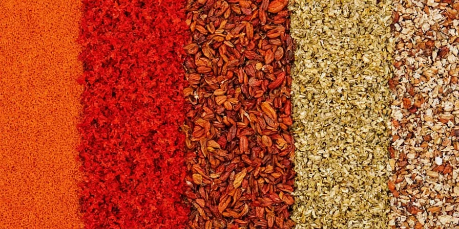 Ras el Hanout spice blend in a glass jar