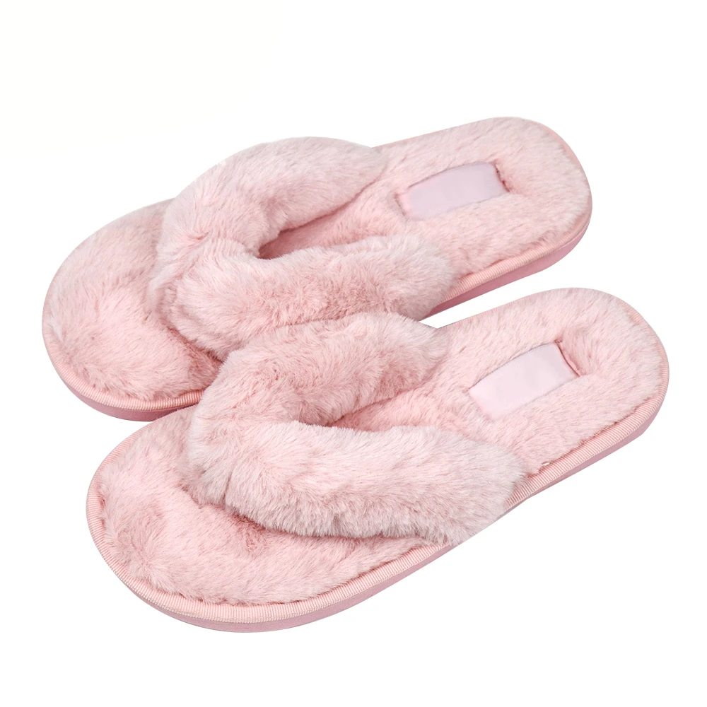 

Superstarer wholesales sheepskin purple pink warm soft furry faux fur slides slippers women's ladies fur flip flops manufatroy, Customized