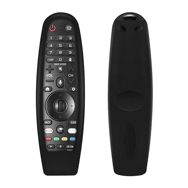

High Quality Black Remote Control Silicone Case Protective Skin Cover Case For LG Smart TV Remote Control