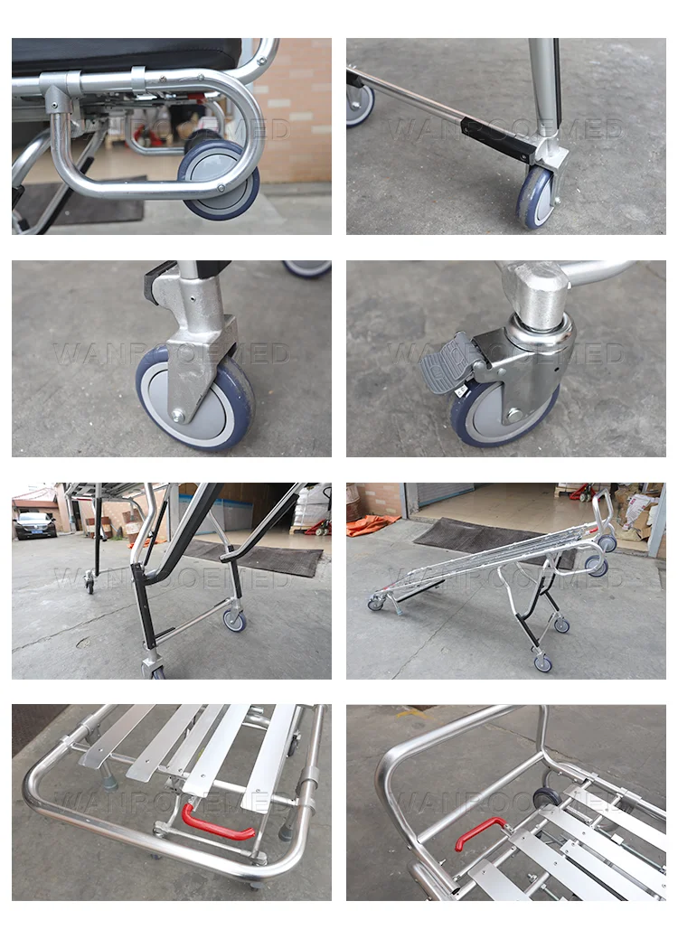 Ga200e Funeral Supplies Cadaver Corpse Mortuary Transport Body Trolley