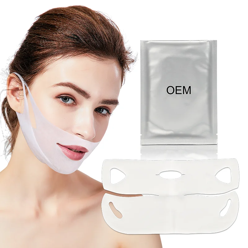 

Private Label Lifting Face Shape Facial Slimming Skin Care Double Chin Reducer V Line Mask