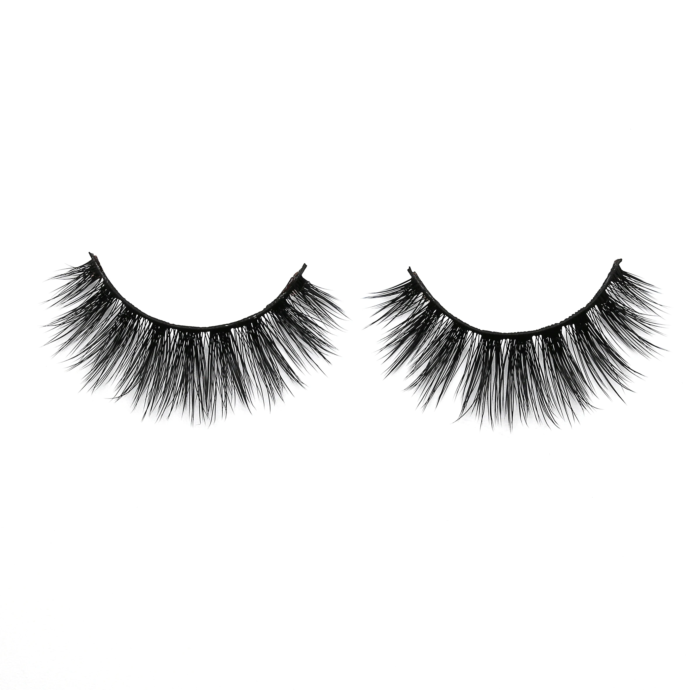 

Top Quality Private Label Natural Makeup 3D Mink Eyelashes, Natural black