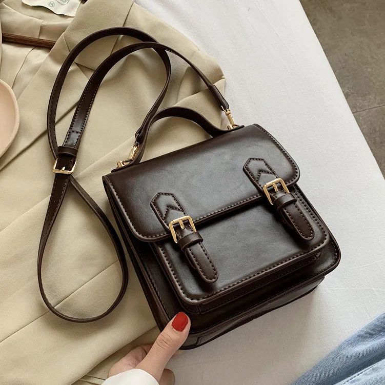 

New Minority Postman Bag Korean version of the trendy preppy style one-shoulder slung bag for women, 4 color