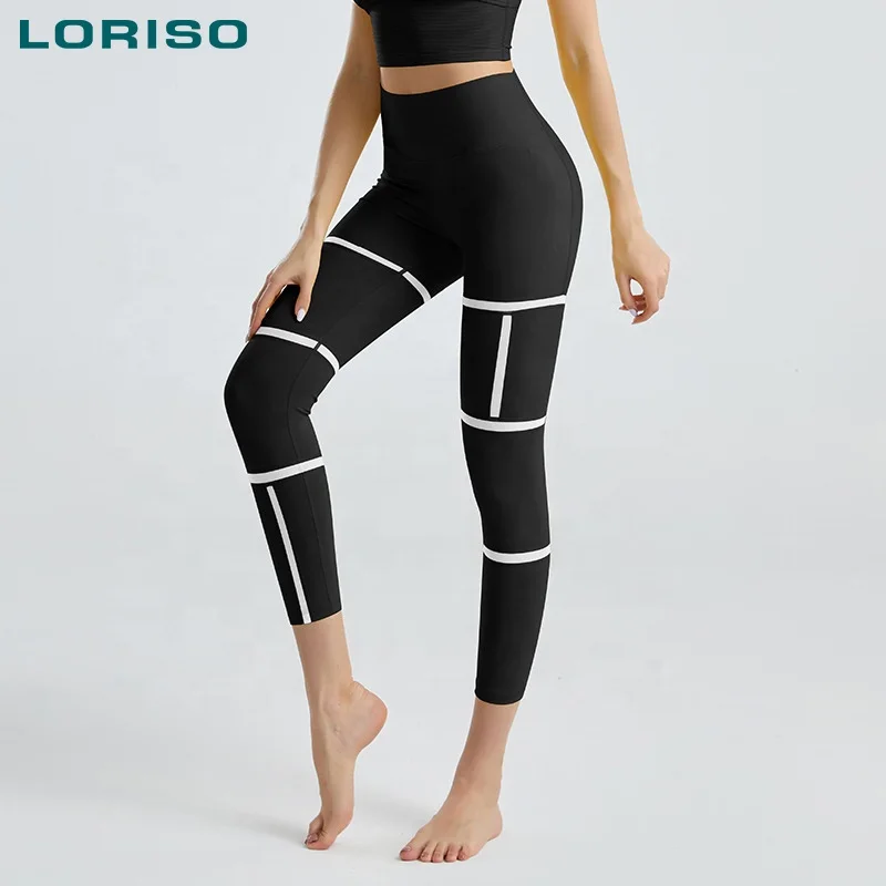 

Sexy mujer mesh anti yoga celullite deportivas leggins exercise capri work out pants athleisure legging, Multicolor optional