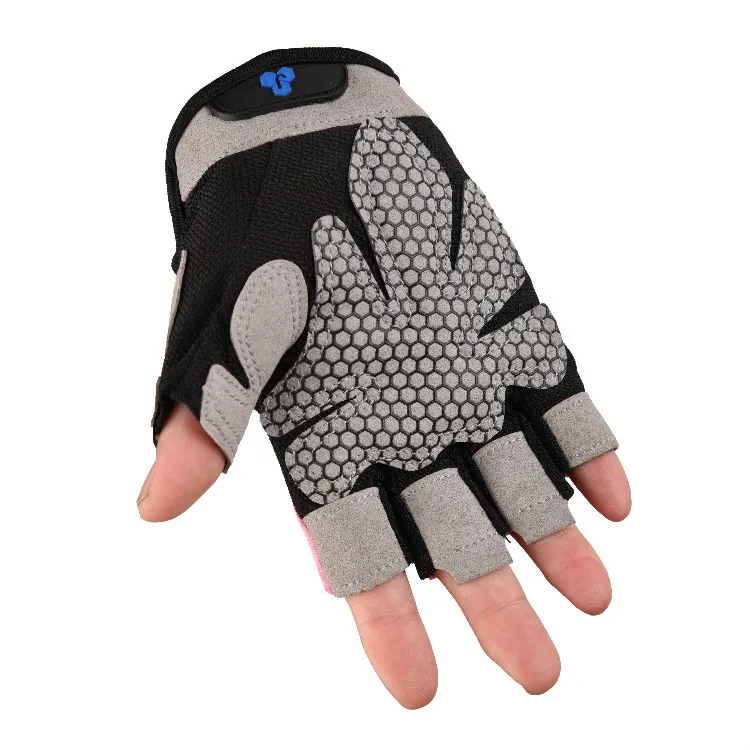 
wholesale fashionable grip non slip padded sports gym yoga gloves 