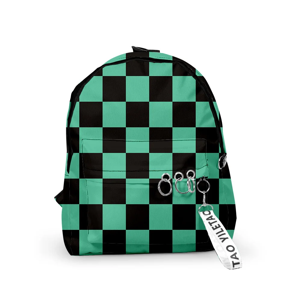 

Hot Anime Demon Slayer Backpack School Bags for Kids Students, As the picture