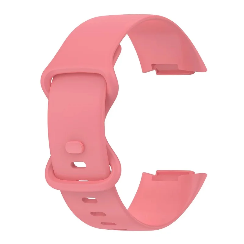 

Replaceable silicone 23mm watch strap soft rubber wristband watch bands watches strap for Fitbi charge 5, Custom color