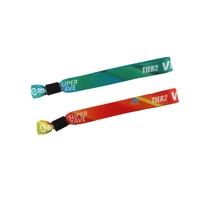 

custom polyester satin bracelets /personalized woven fabric bracelets/ wristband printing machine