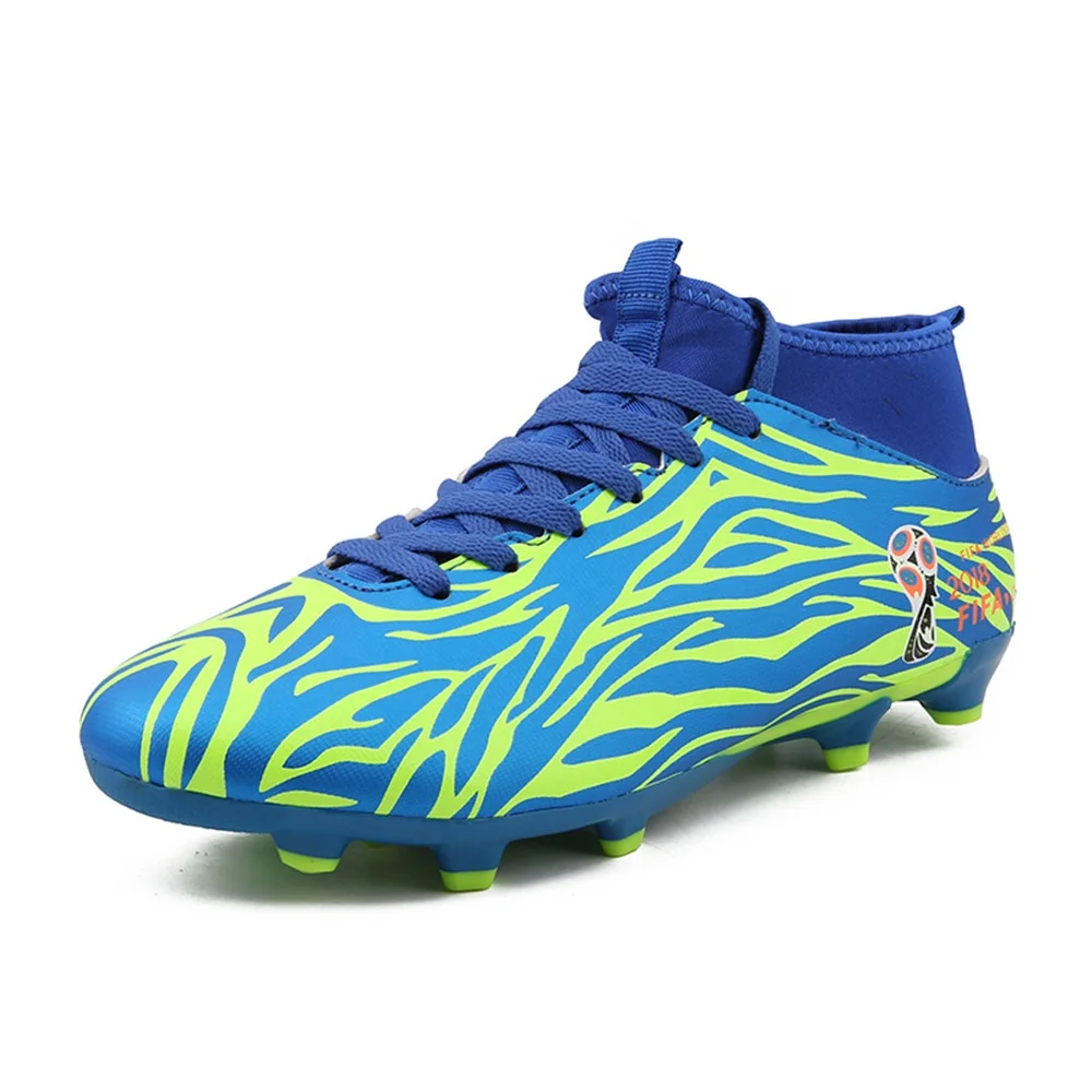 

Youth football shoes in the big children wholesale spiked professional training shoes