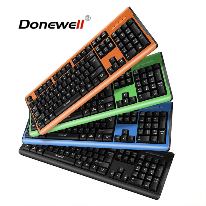 

USB Keyboards with Detachable mouse keyboard combo gaming keyboard and mouse combo, Black
