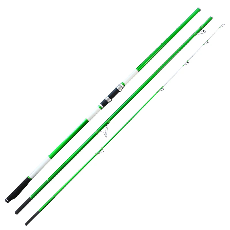 

4.2m 3pcs beach surf carbon fiber fishing rod