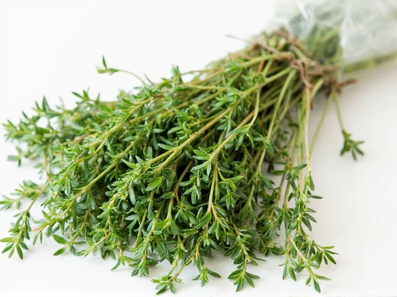Fresh Thyme in Bridgeville: Market Guide & Usage Tips