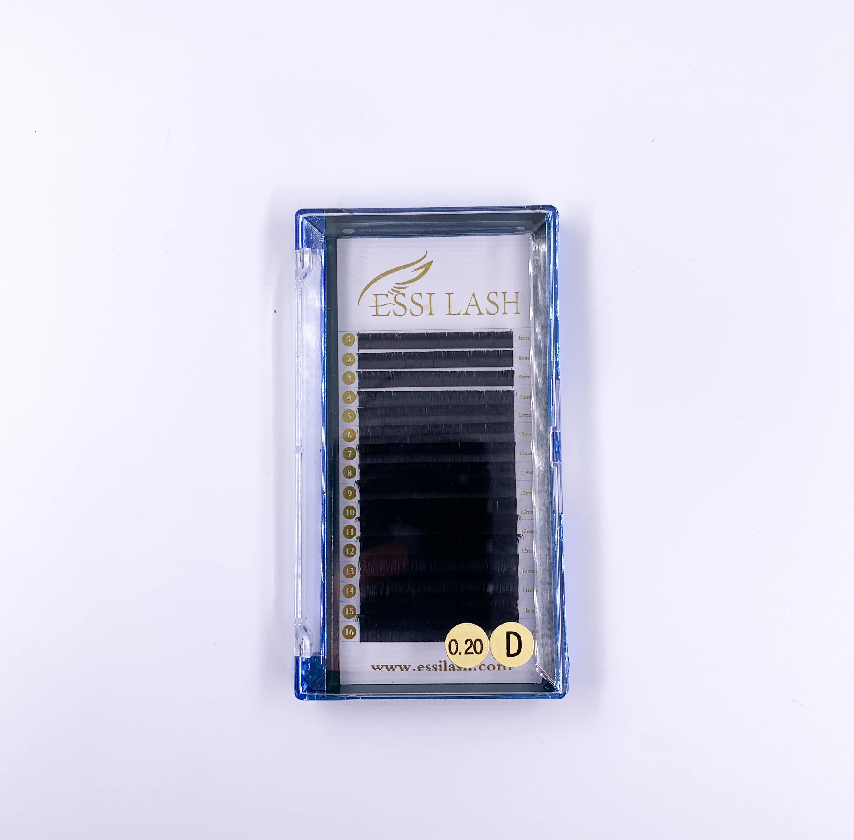 

2020 Top Sale Individual Volume Classic Eyelash Extensions, Dark matte black
