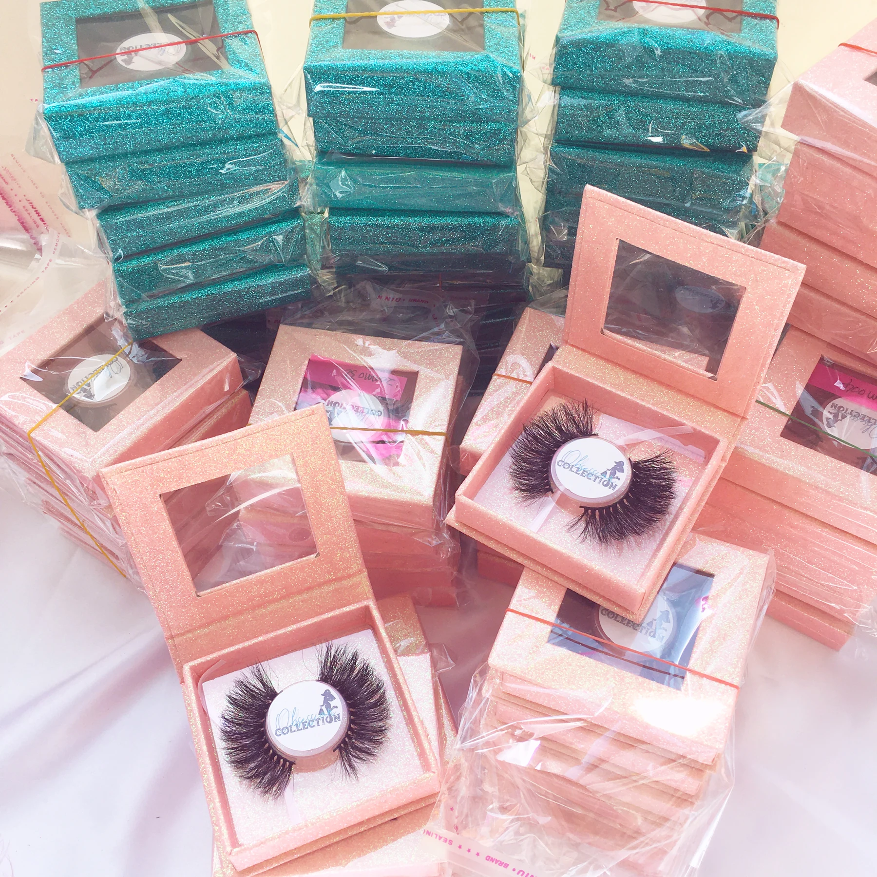 

Eight-year store 30mm lashes lashbook eyelash boxes