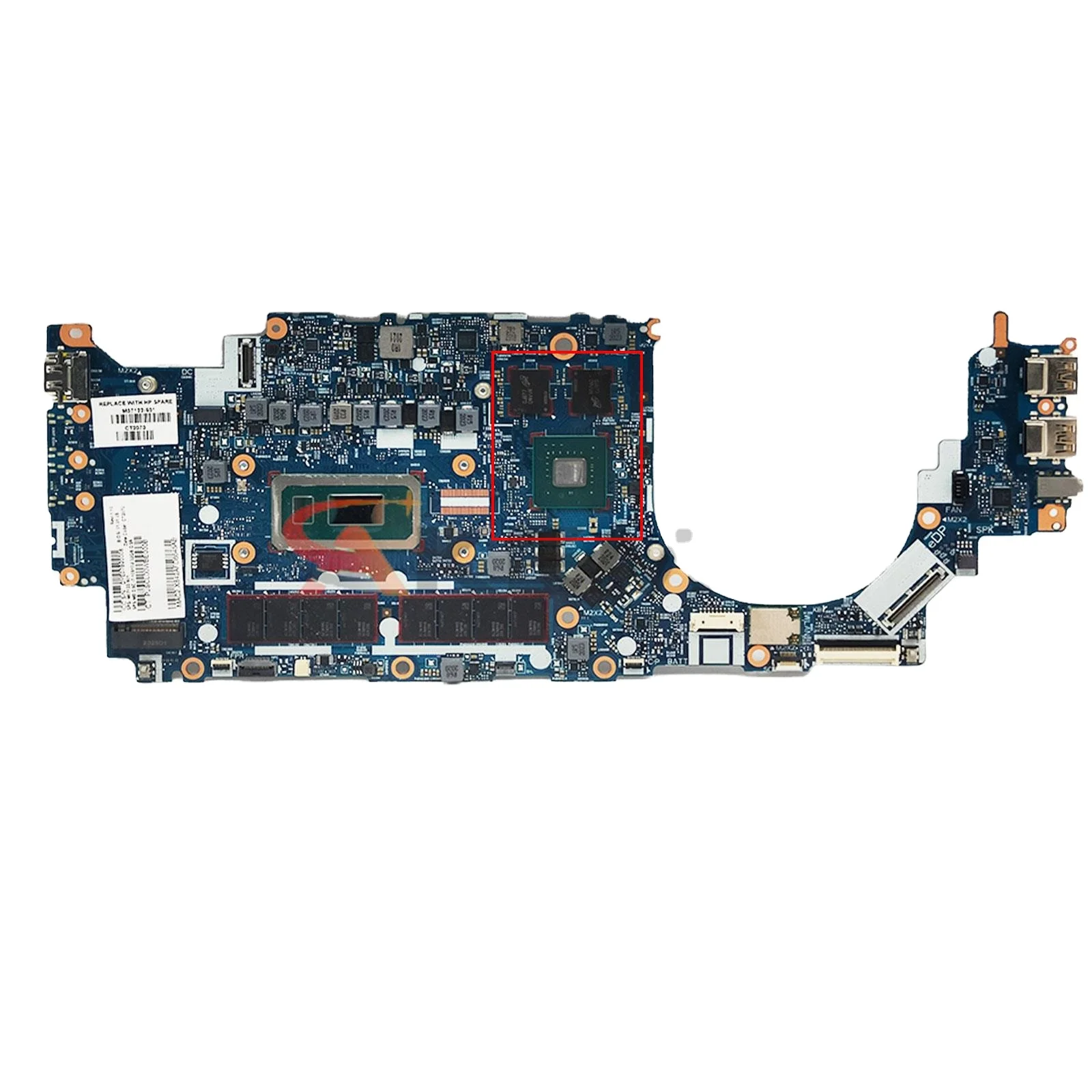 

For HP ZFirefly14 G7 6050A3144701 Laptop motherboard with i5 i7 10th Gen CPU 8G/16G/32G RAM Mainboard w/ GPU M07114-501