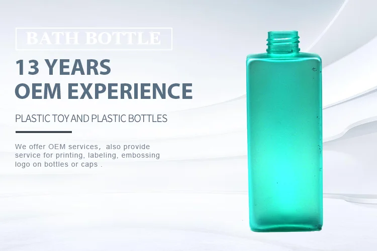 custom printed shampoo bottles