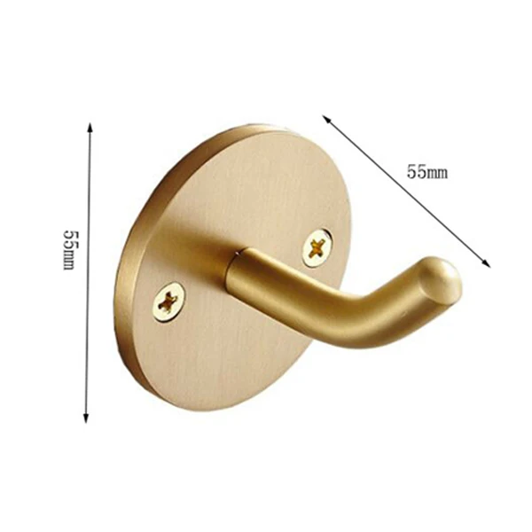 

Nordic Decorative wall mount coat hooks Bedroom Door Brass coat hook single brass coat hooks, Customized