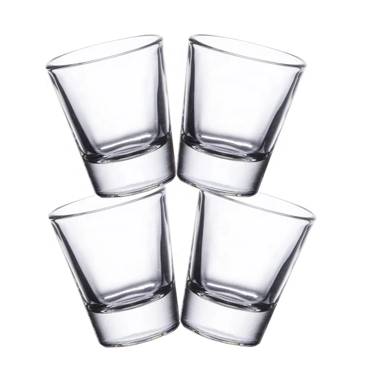 

Wholesale Different Color Custom Shot Glasses Custom Logo, Clear