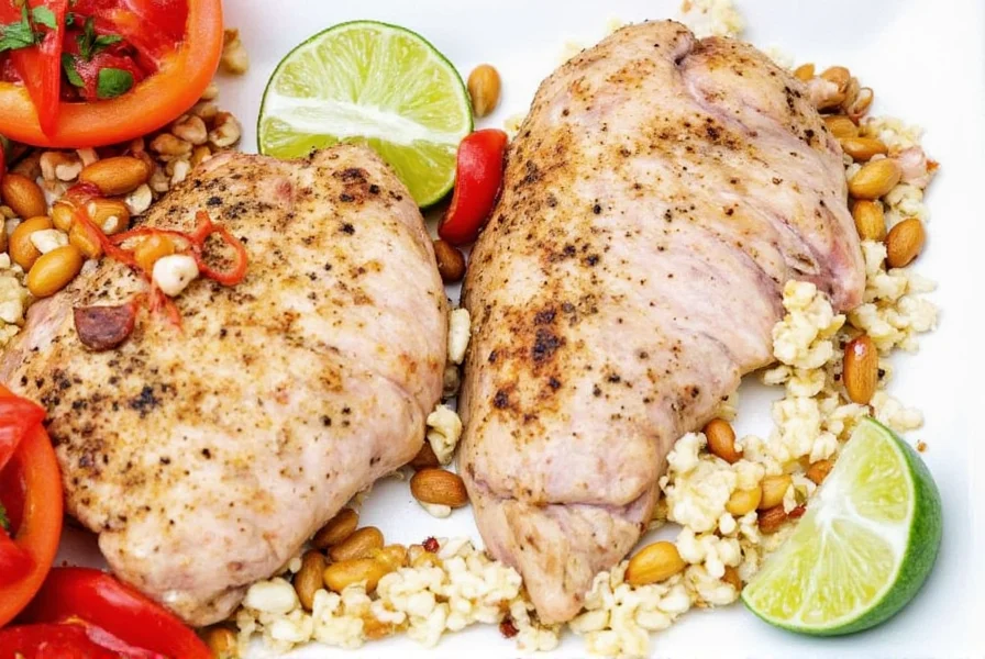 Grilled Chicken Tacos Ready to Serve