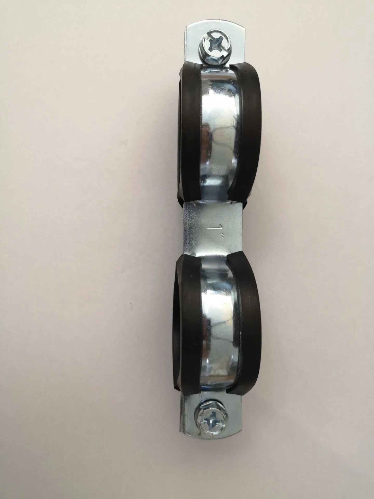 
Inch steel Double pipe clamps 