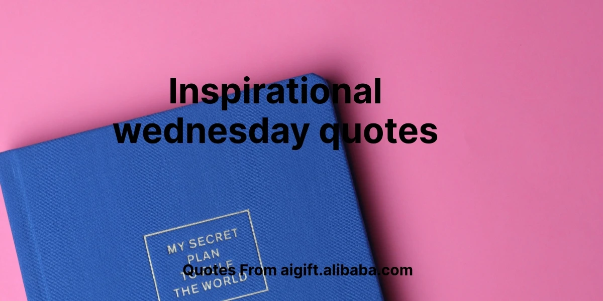 inspirational wednesday quotes