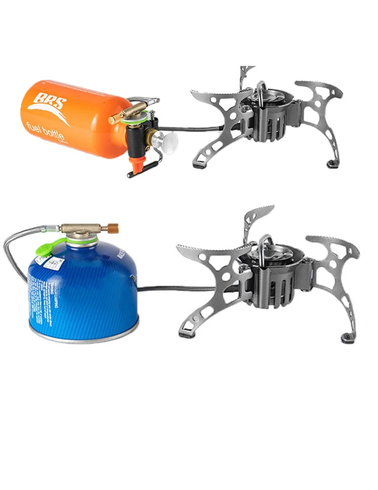 

Outdoor Camping Kachel Multi-Use Opvouwbare Stove Outdoor Cooking Gasfornuis, Silver