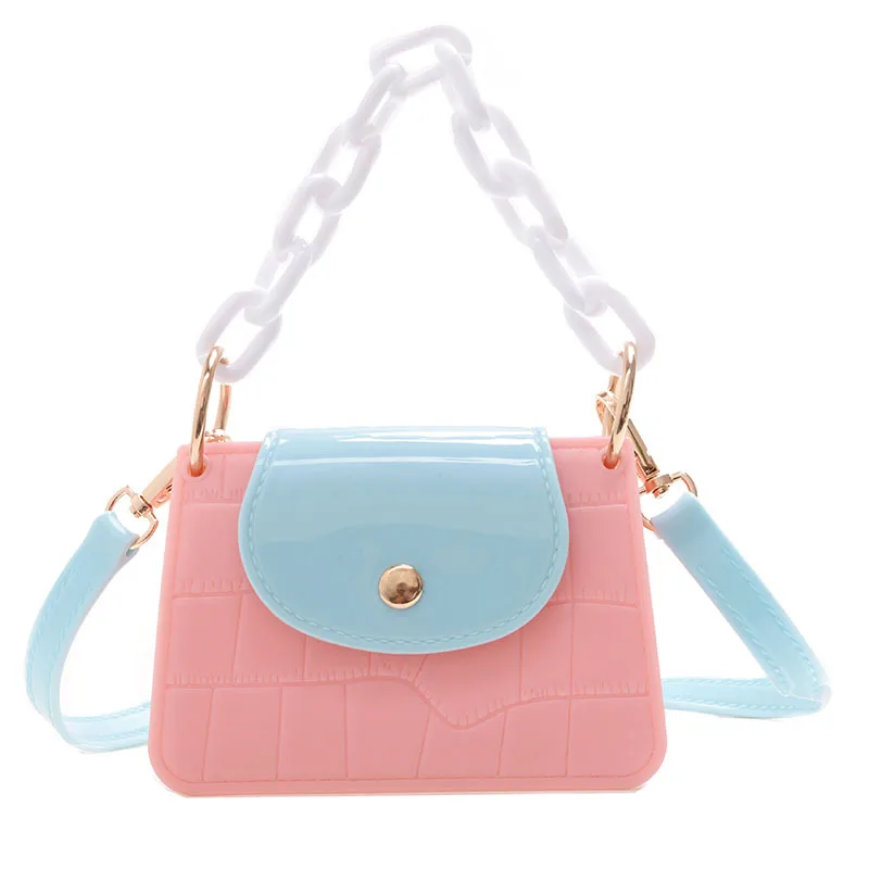 

2021 Wholesale mini jelly bags women shoulder bag small handbags for women kids jelly purses