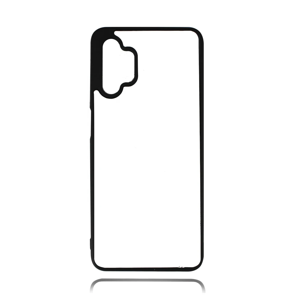 

Blank 2D sublimation TPU+PC phone cases for Samsung Galaxy A10/A20/A30/A40/A50/A70 with aluminum insert, Black,white,clear