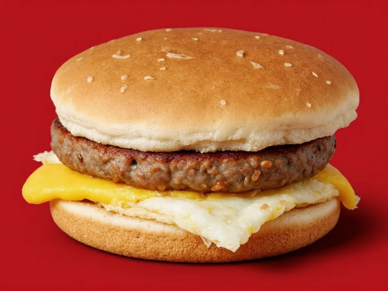 McDonald's Sausage McMuffin with Egg: Complete Guide