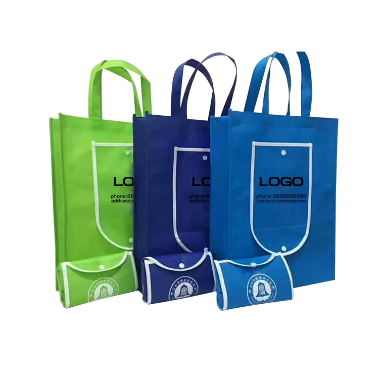 

Customized Tote Non Woven Shopping Reusable Bag, Customized color