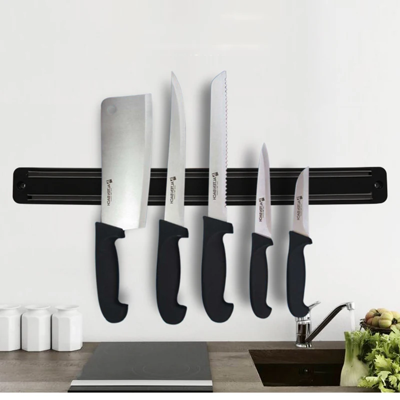 

Magnetic Knife Holder Knife Rack Kitchen Utensil Organizer