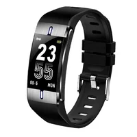 

2020 Smart Watch Body Fat Heart Rate Blood Pressure Monitor Weather Forecast Sport Wristband Fitness Bracelet for Android iOS