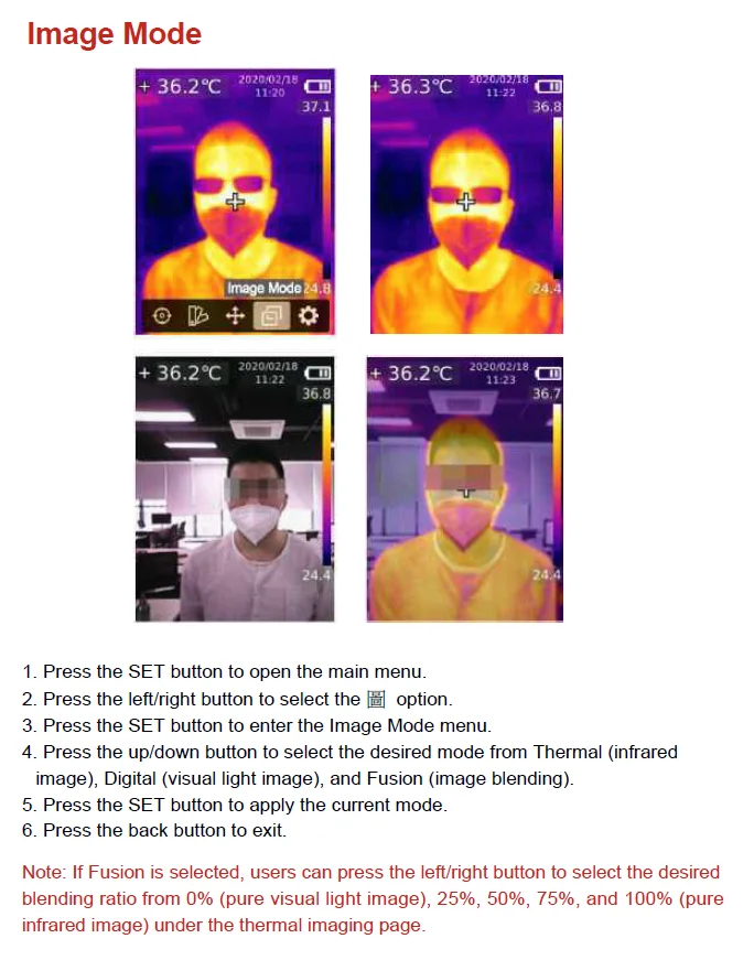 New Product Realtime Computer Pc Projection Infrared Thermal Imager