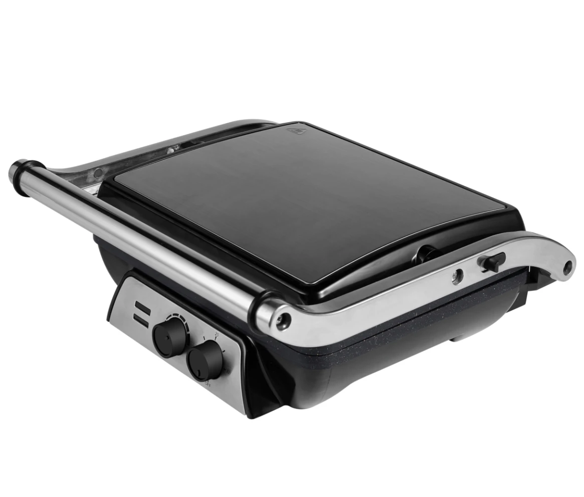 4slice 2000w Press Contact Grill Electric Panini Grill With Timing