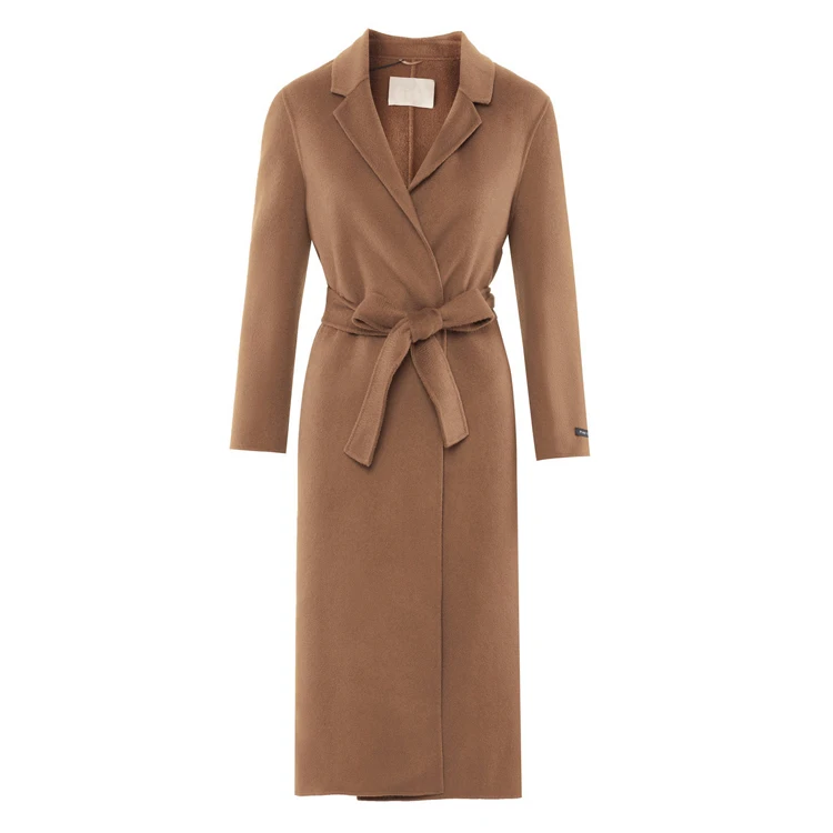 Ladies Camel Cashmere Long Winter Warm Coat Women - Buy Cashmere Long ...