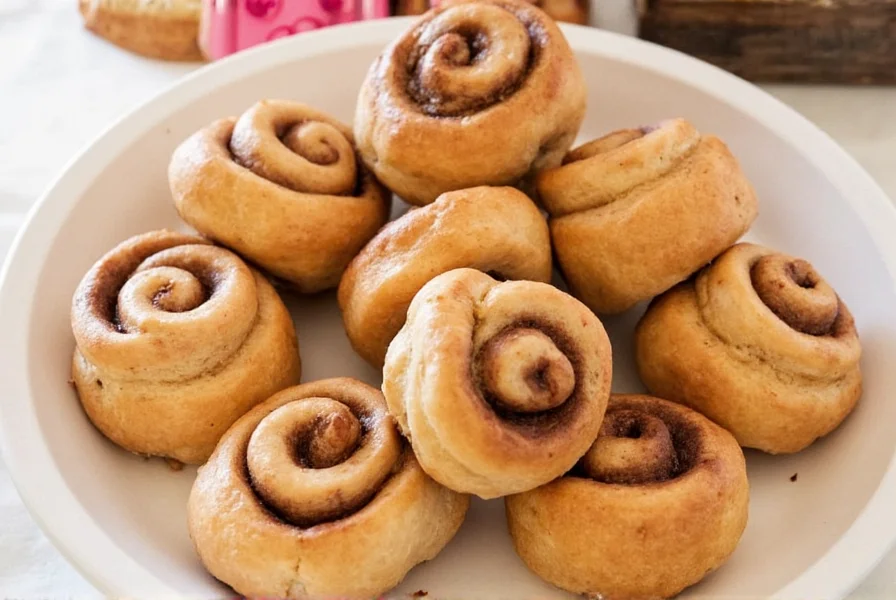 Costco cinnamon buns packaging with nutritional information visible