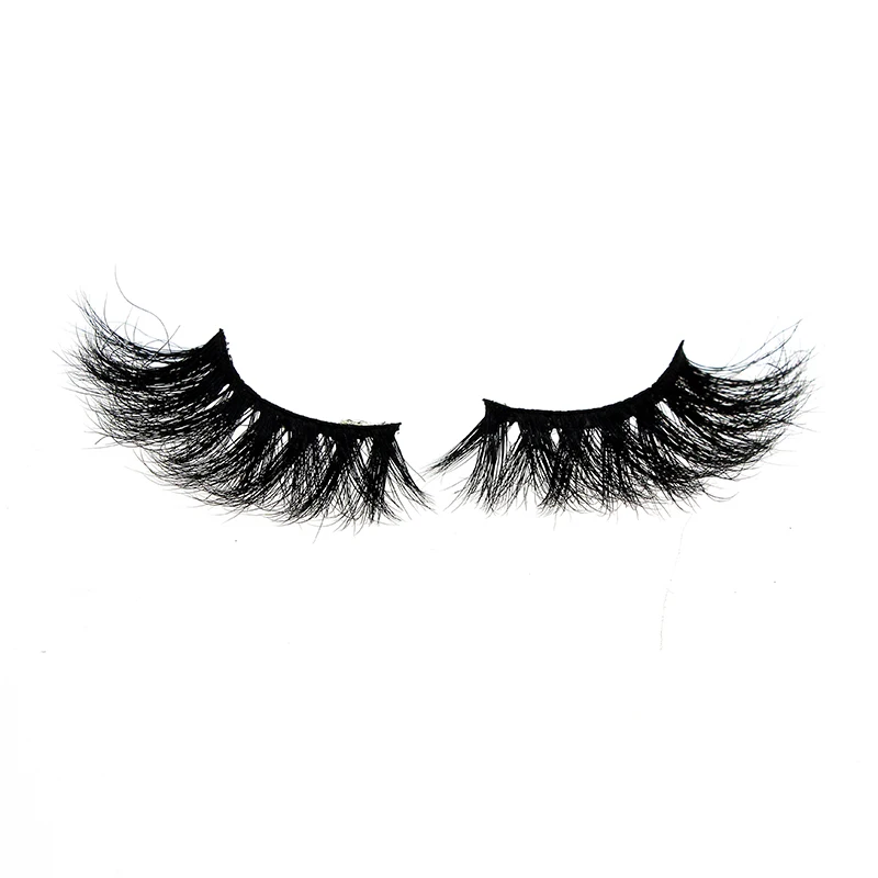 

Hot Selling eyelashes package box 6d mink eyelashes custom eyelashes in Good Quality, Black color
