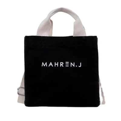 

2021 Hot sale fashion design natural cotton heavy duty canvas tote women bag, Pink, yellow, white, black